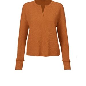 Cabi waffles tee - Medium copper color